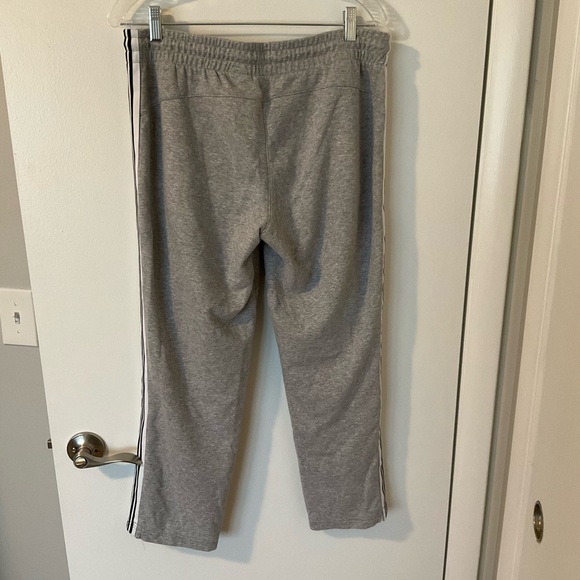 Adidas Gray with White stripe Capri Joggers - Picture 3 of 3